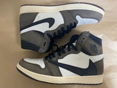 Travis Scott × Nike Air Jordan 1 Retro High OG TS SP "Sail/Dark Mocha"