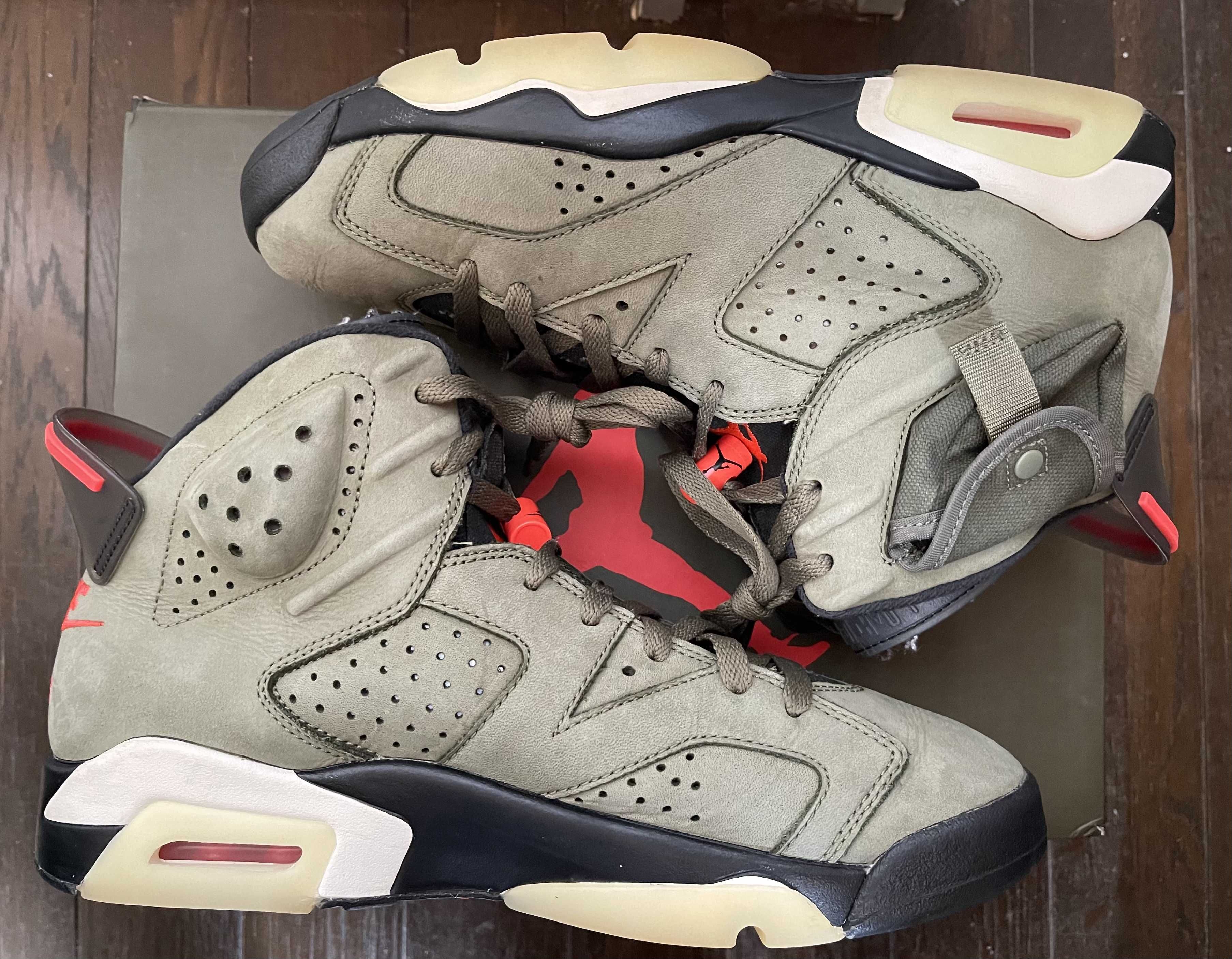 Travis Scott × Nike Air Jordan 6 Retro "Medium Olive"
