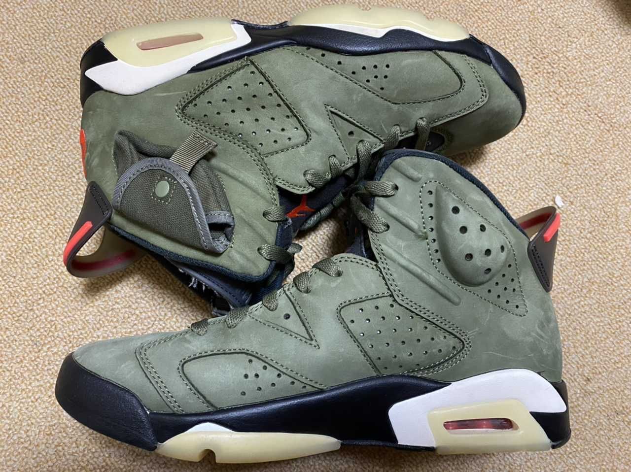 Travis Scott × Nike Air Jordan 6 Retro "Medium Olive"