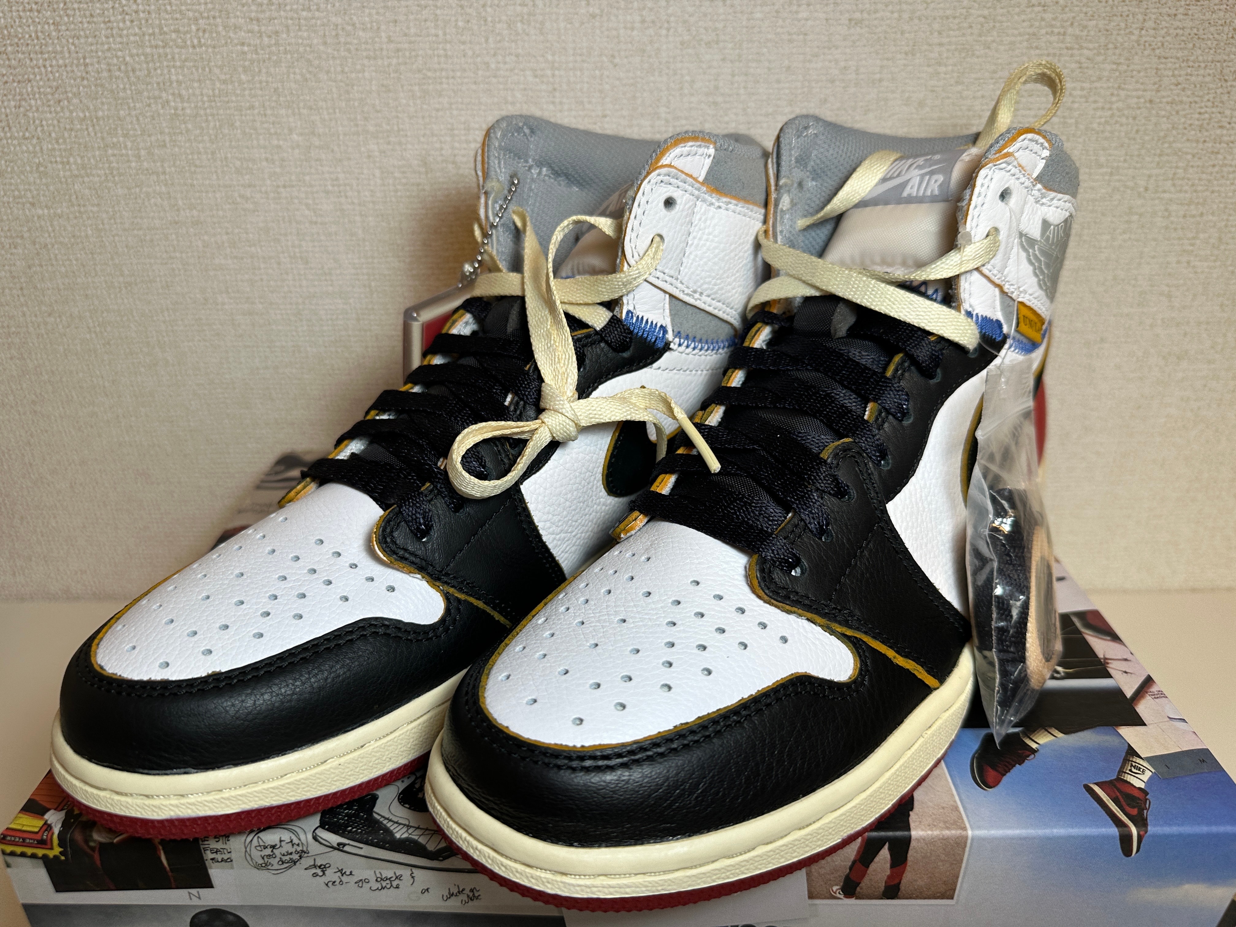 UNION × Nike Air Jordan 1 Retro High OG NRG "Varsity Red/Wolf Grey"