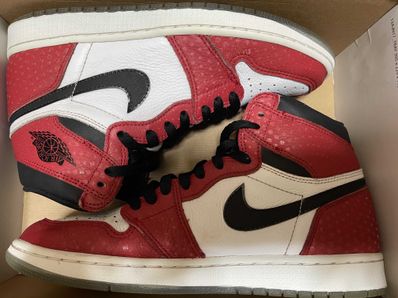 Spiderman × Nike Air Jordan 1 Origin Story "Gym Red/White/Photo Blue/Black"