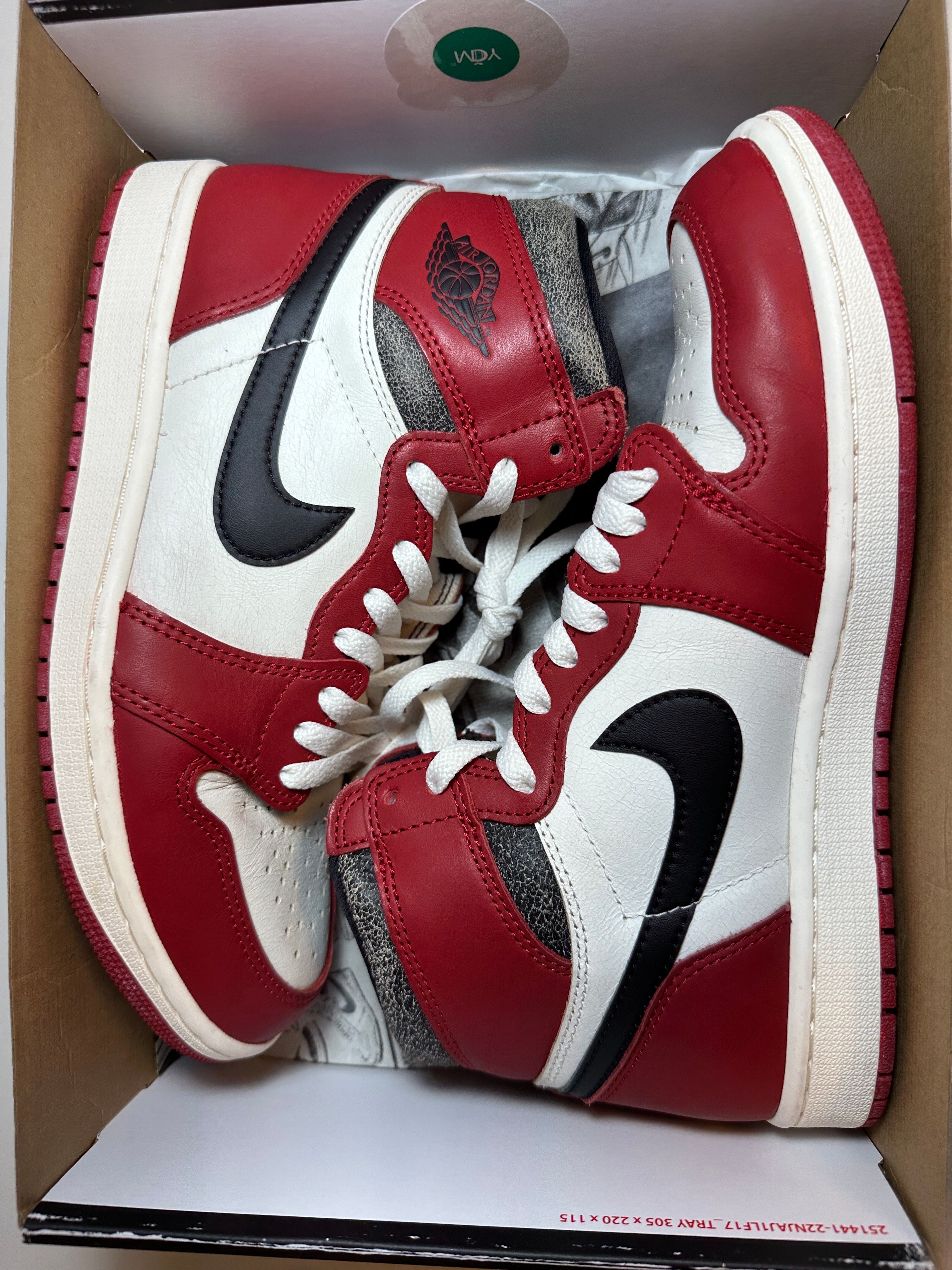 Nike Air Jordan 1 High OG "Lost & Found/Chicago"