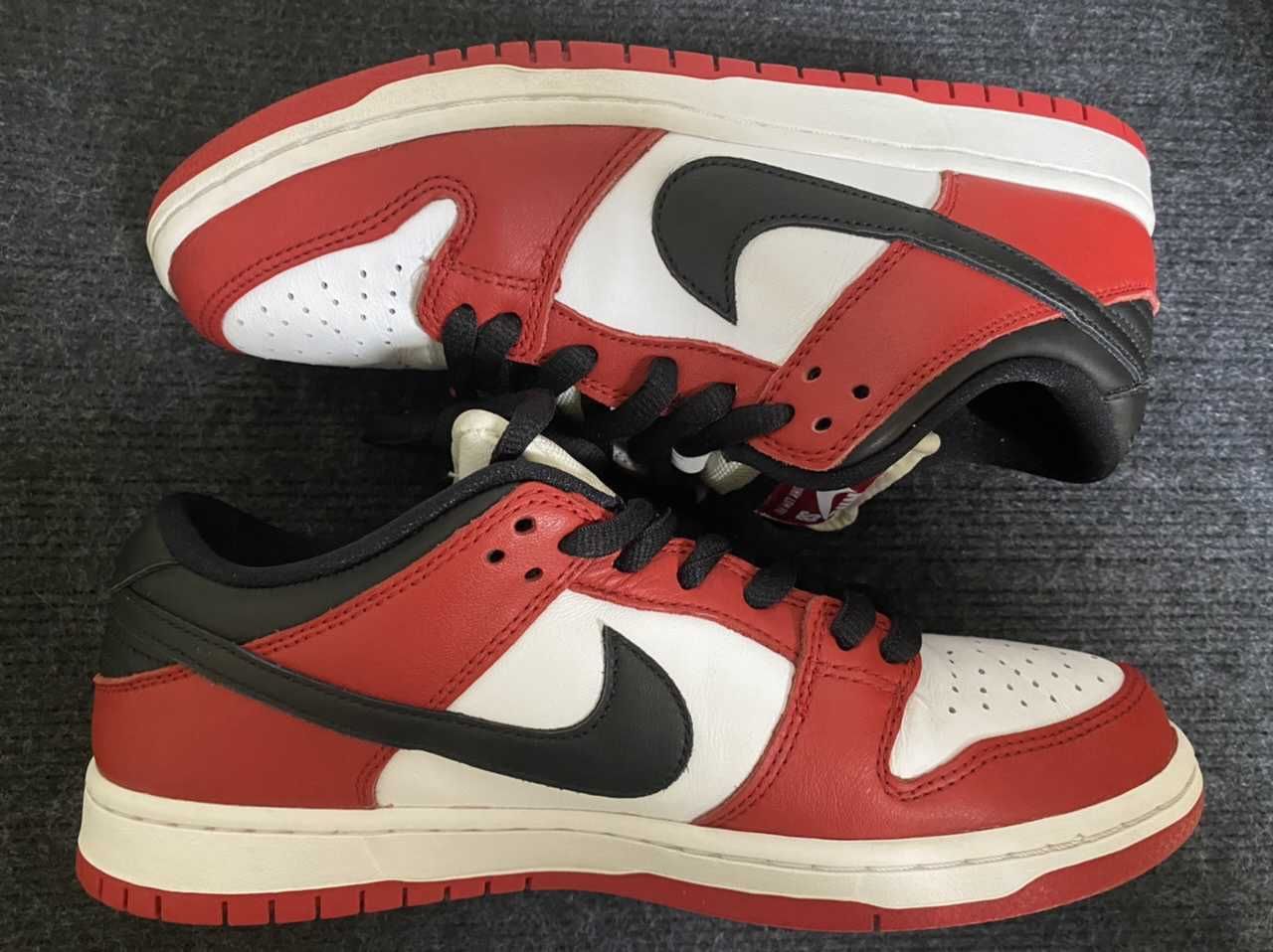 Nike SB Dunk Low Pro "J-Pack Chicago/Varsity Red and White"