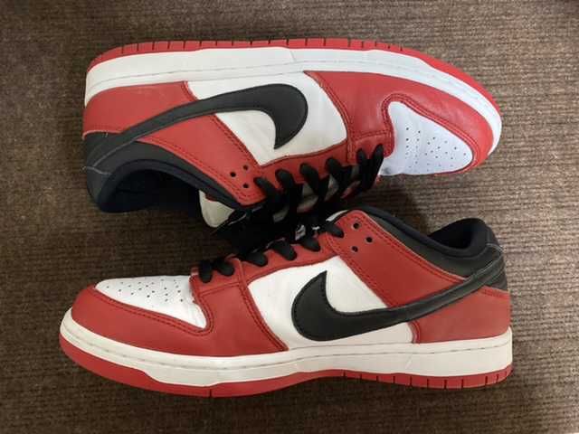 Nike SB Dunk Low Pro "J-Pack Chicago/Varsity Red and White"