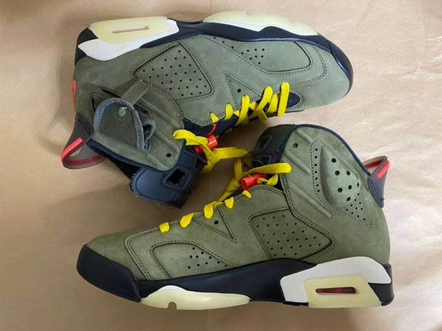Travis Scott × Nike Air Jordan 6 Retro "Medium Olive"