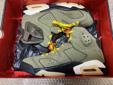 Travis Scott × Nike Air Jordan 6 Retro "Medium Olive"