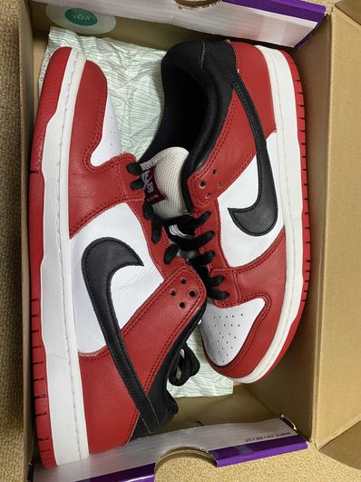 Nike SB Dunk Low Pro "J-Pack Chicago/Varsity Red and White"