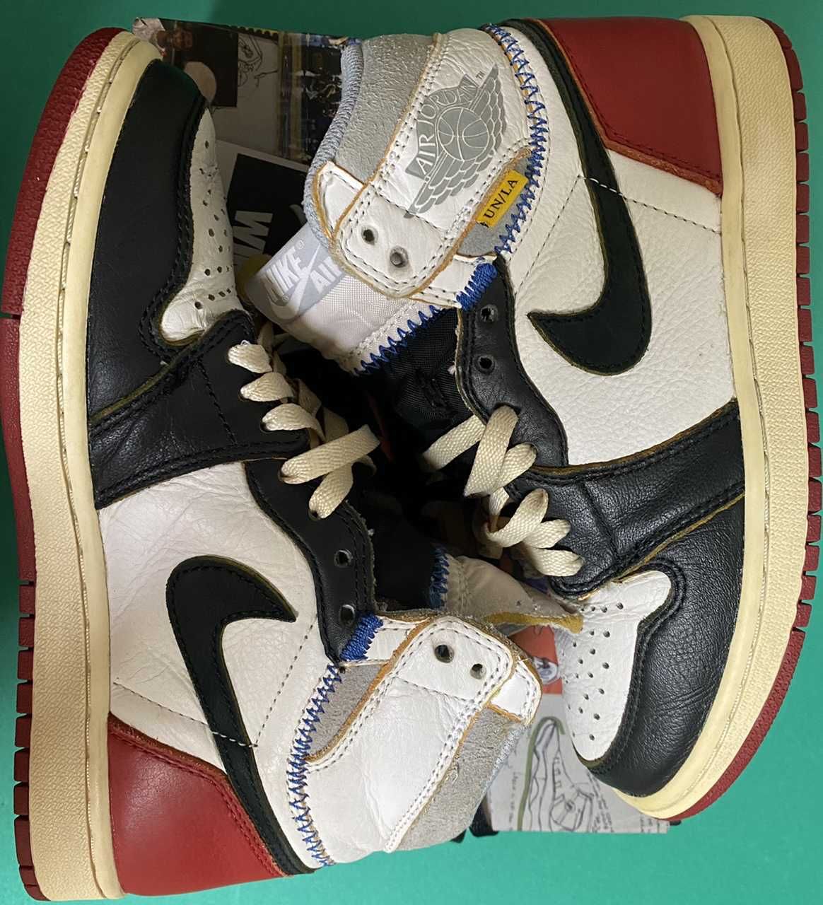 UNION × Nike Air Jordan 1 Retro High OG NRG "Varsity Red/Wolf Grey"