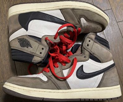 Travis Scott × Nike Air Jordan 1 Retro High OG TS SP "Sail/Dark Mocha"