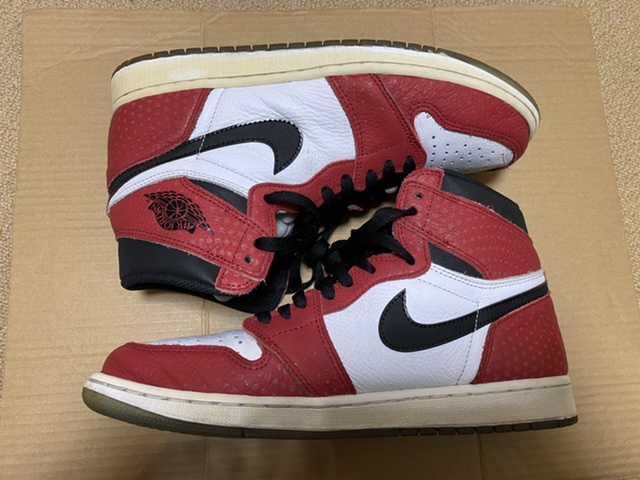 Spiderman × Nike Air Jordan 1 Origin Story "Gym Red/White/Photo Blue/Black"