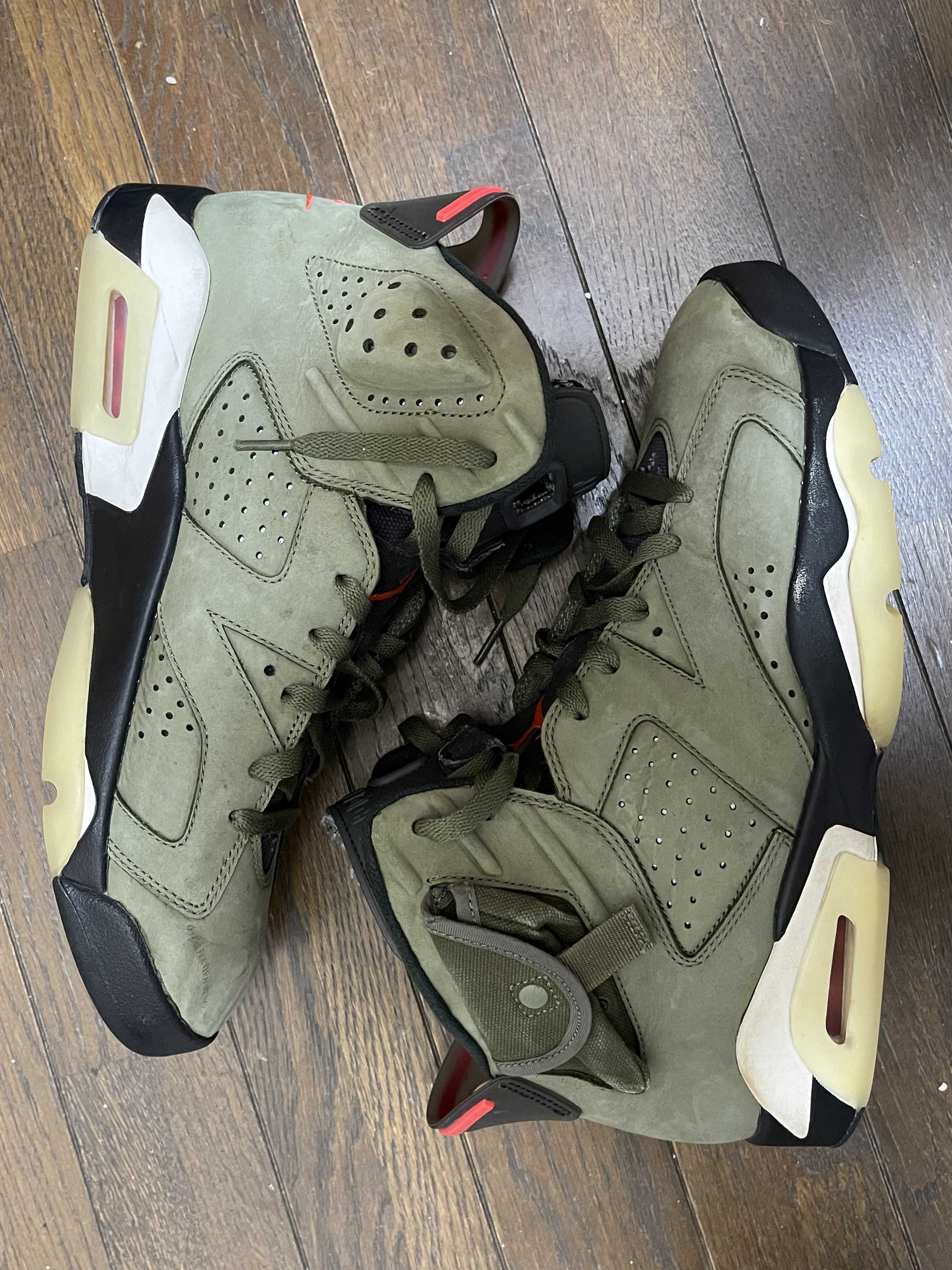 Travis Scott × Nike Air Jordan 6 Retro "Medium Olive"