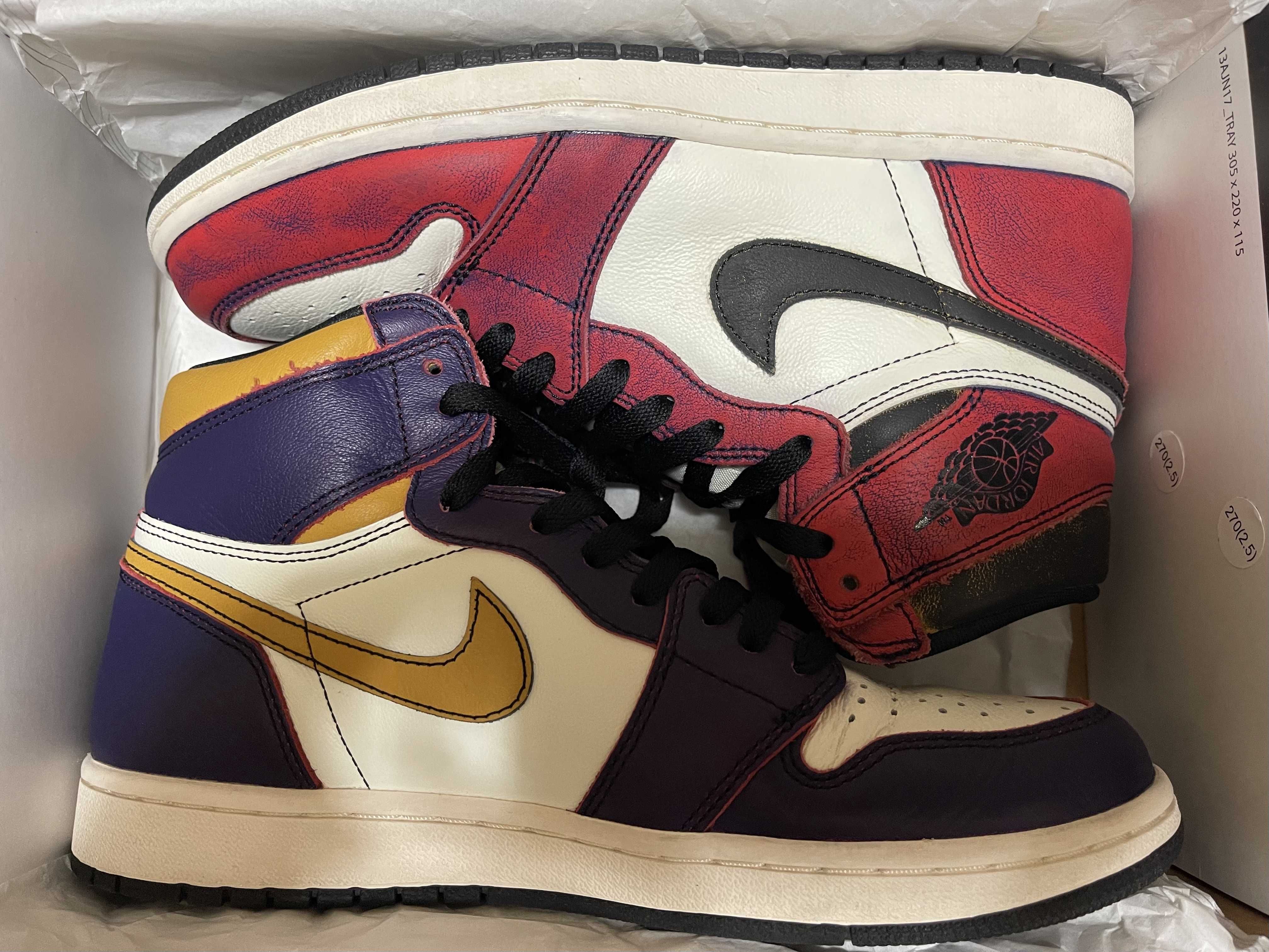Nike SB × Air Jordan 1 Retro High "La To Chicago"  