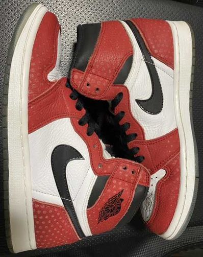 Spiderman × Nike Air Jordan 1 Origin Story "Gym Red/White/Photo Blue/Black"