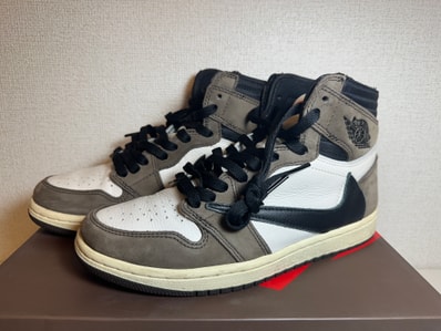 Travis Scott × Nike Air Jordan 1 Retro High OG TS SP "Sail/Dark Mocha"