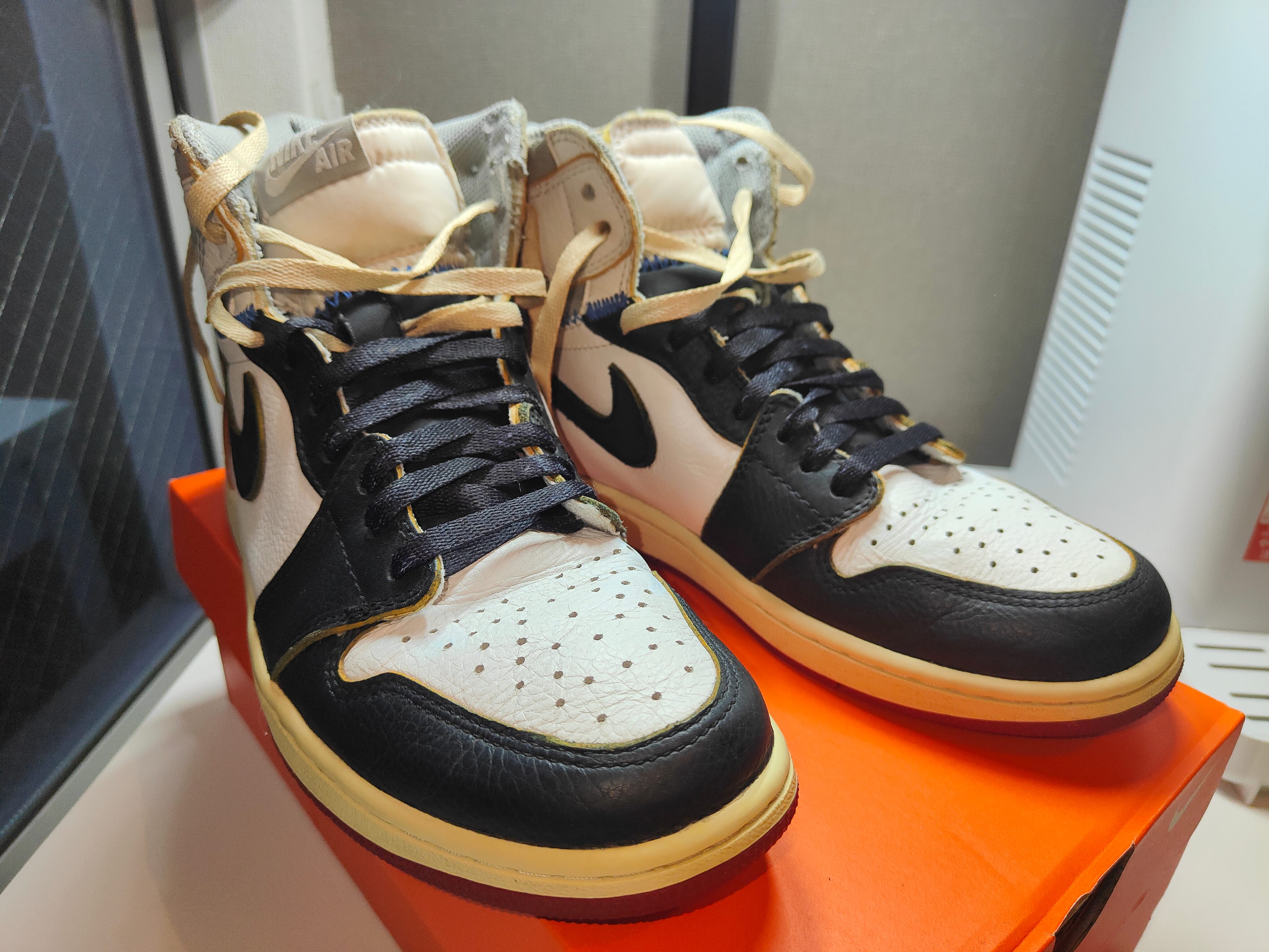 UNION × Nike Air Jordan 1 Retro High OG NRG "Varsity Red/Wolf Grey"