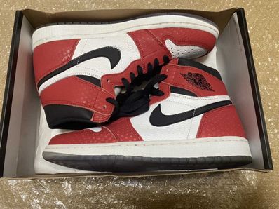 Spiderman × Nike Air Jordan 1 Origin Story "Gym Red/White/Photo Blue/Black"