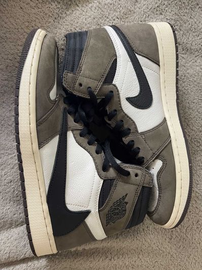 Travis Scott × Nike Air Jordan 1 Retro High OG TS SP "Sail/Dark Mocha"