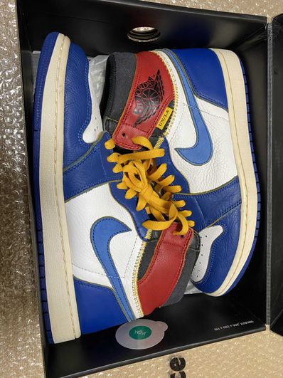 Union × Nike Air Jordan 1 Retro High OG NRG "Storm Blue/Varsity Red"