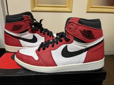 Spiderman × Nike Air Jordan 1 Origin Story "Gym Red/White/Photo Blue/Black"