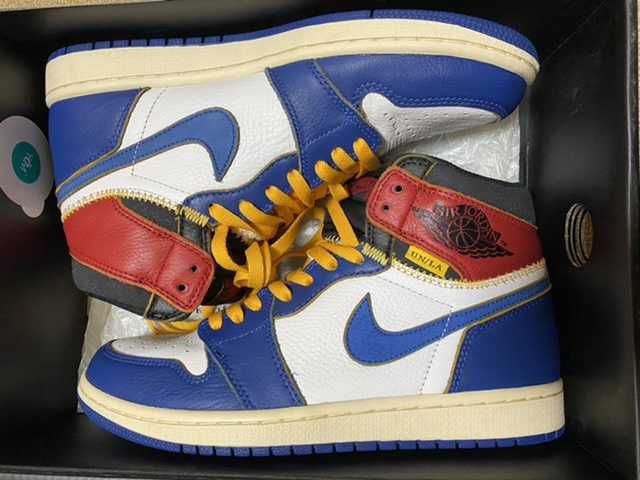 Union × Nike Air Jordan 1 Retro High OG NRG "Storm Blue/Varsity Red"