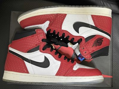 Spiderman × Nike Air Jordan 1 Origin Story "Gym Red/White/Photo Blue/Black"