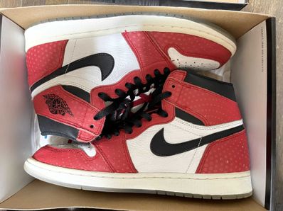 Spiderman × Nike Air Jordan 1 Origin Story "Gym Red/White/Photo Blue/Black"