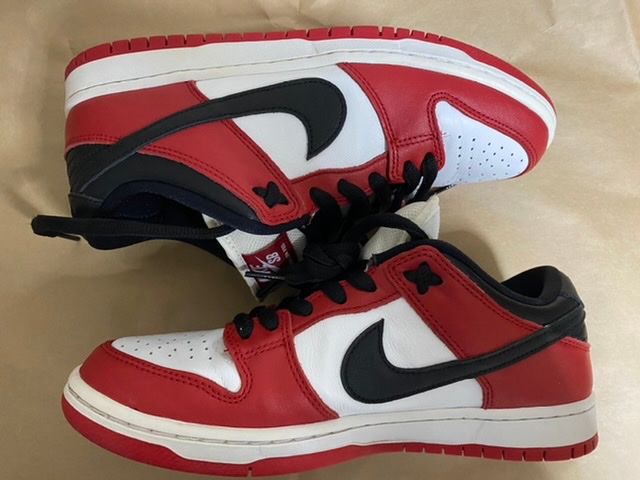 Nike SB Dunk Low Pro "J-Pack Chicago/Varsity Red and White"