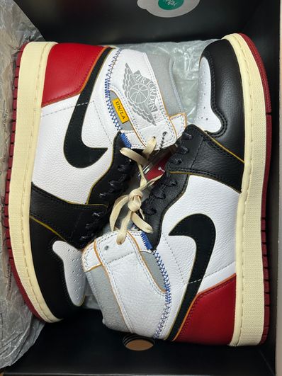 UNION × Nike Air Jordan 1 Retro High OG NRG "Varsity Red/Wolf Grey"