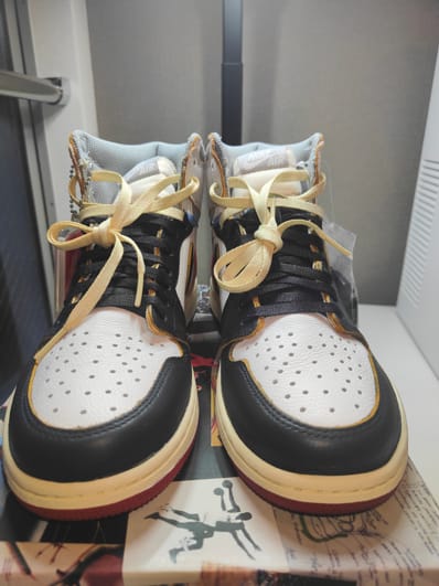 UNION × Nike Air Jordan 1 Retro High OG NRG "Varsity Red/Wolf Grey"