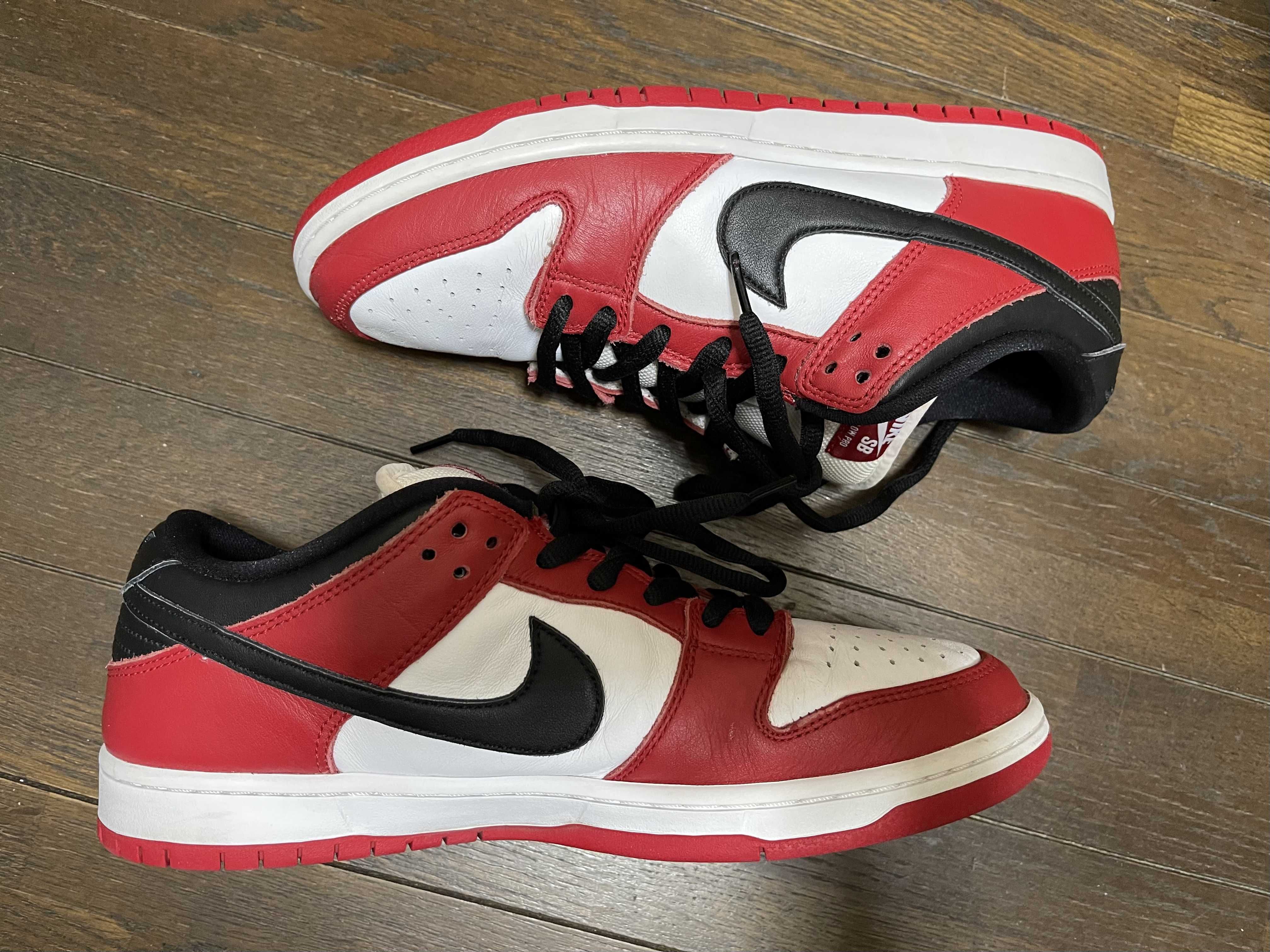 Nike SB Dunk Low Pro "J-Pack Chicago/Varsity Red and White"