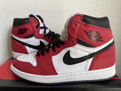 Spiderman × Nike Air Jordan 1 Origin Story "Gym Red/White/Photo Blue/Black"