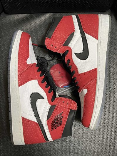 Spiderman × Nike Air Jordan 1 Origin Story "Gym Red/White/Photo Blue/Black"