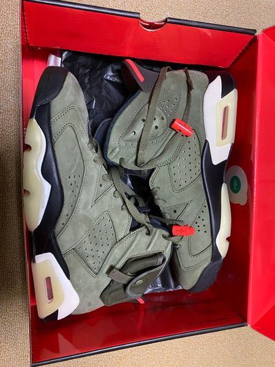 Travis Scott × Nike Air Jordan 6 Retro "Medium Olive"