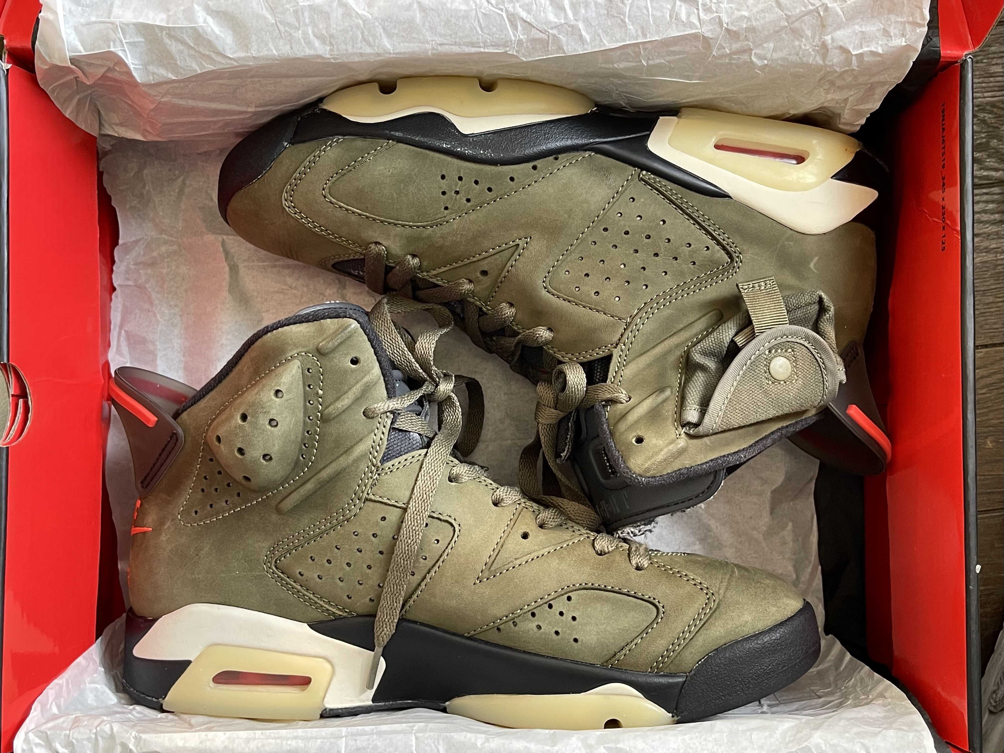 Travis Scott × Nike Air Jordan 6 Retro "Medium Olive"