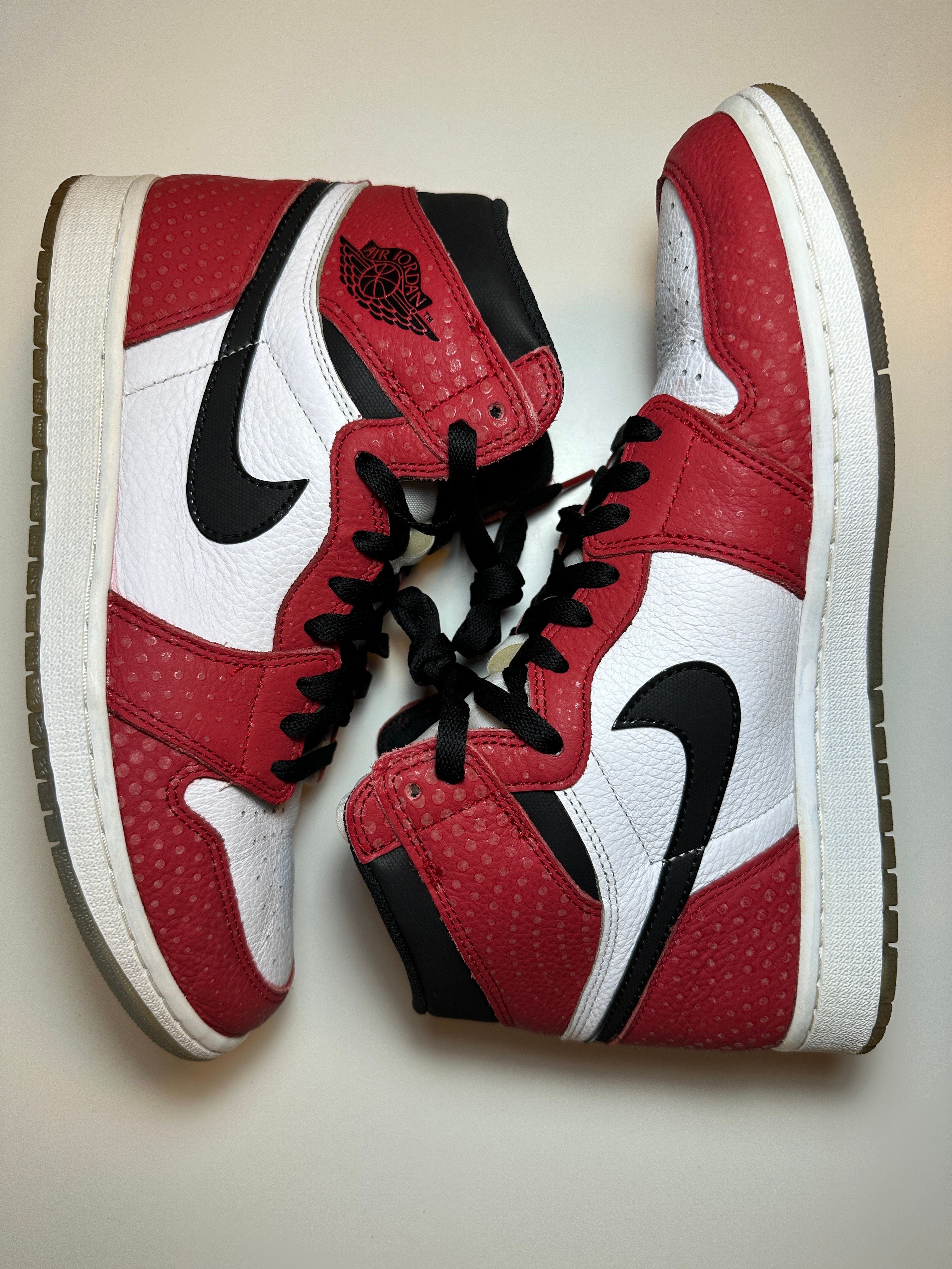 Spiderman × Nike Air Jordan 1 Origin Story "Gym Red/White/Photo Blue/Black"