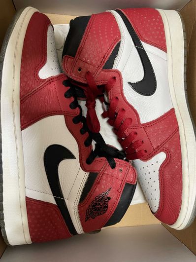 Spiderman × Nike Air Jordan 1 Origin Story "Gym Red/White/Photo Blue/Black"