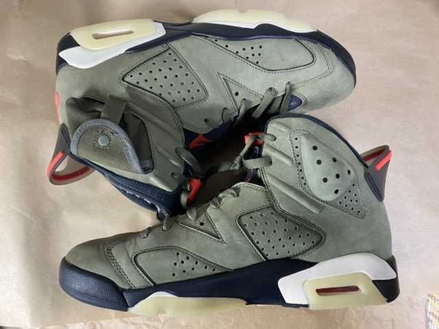 Travis Scott × Nike Air Jordan 6 Retro "Medium Olive"