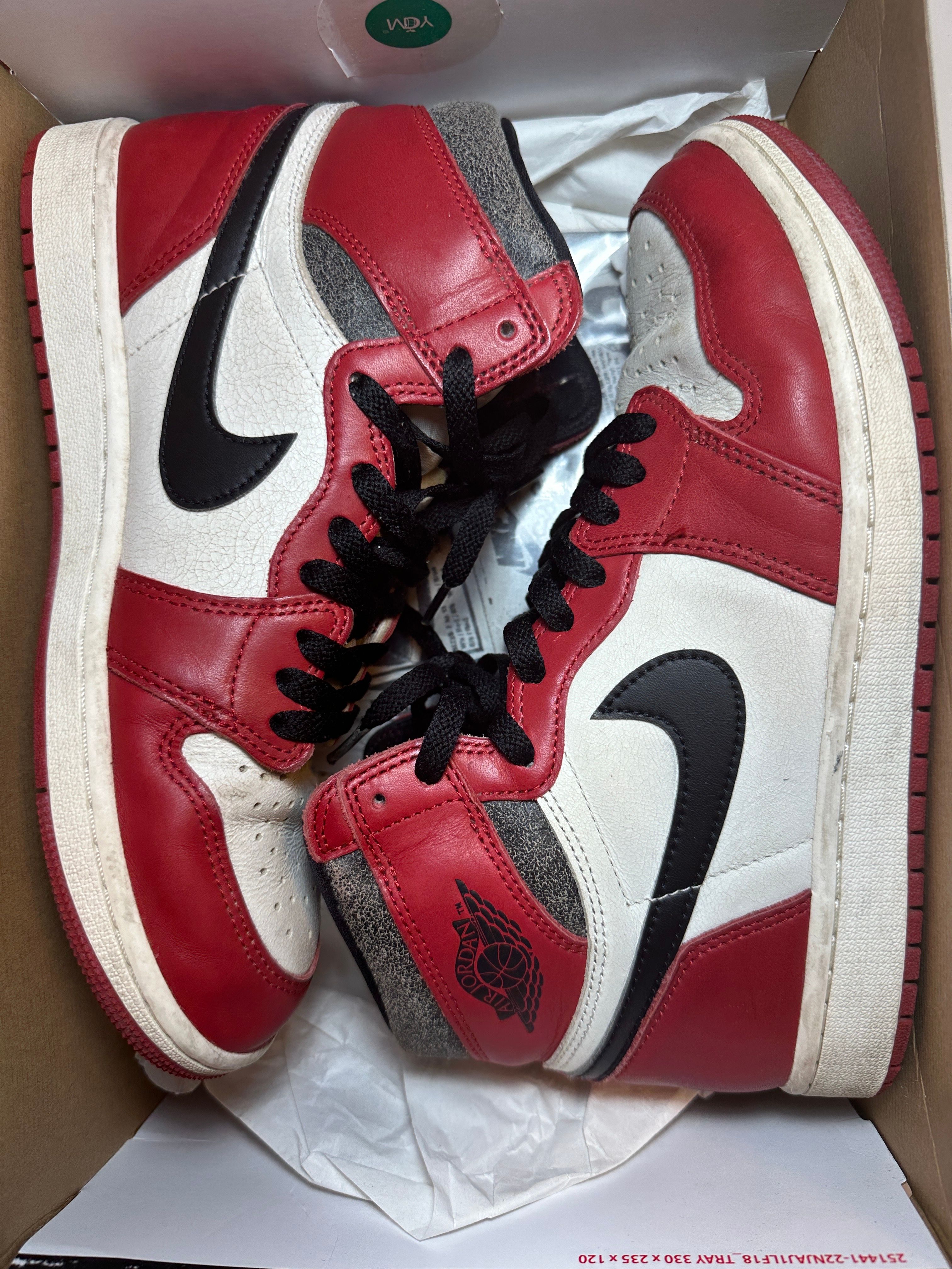 Nike Air Jordan 1 High OG "Lost & Found/Chicago"