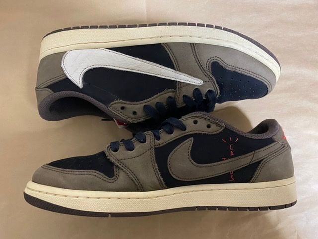 Travis Scott × Nike Air Jordan 1 Low OG SP-T  "Black/Dark Mocha"