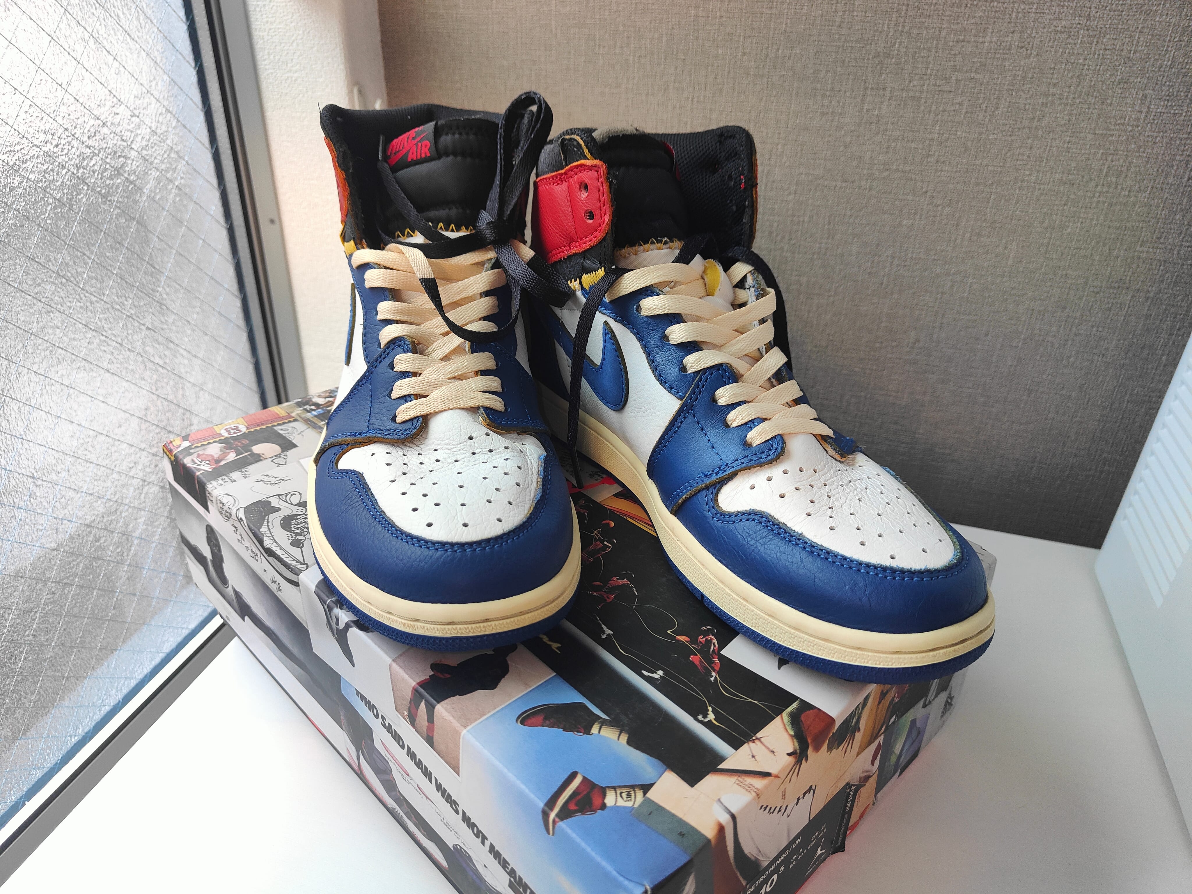 UNION × Nike Air Jordan 1 Retro High OG NRG "Storm Blue/Varsity Red"