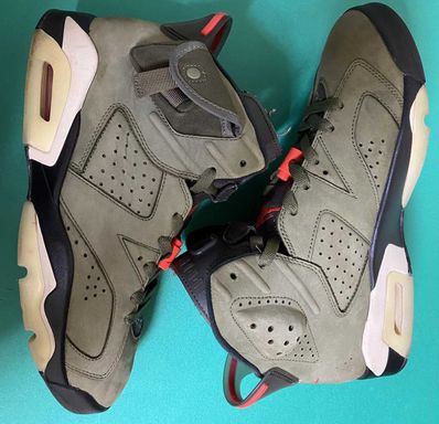 Travis Scott × Nike Air Jordan 6 Retro "Medium Olive"
