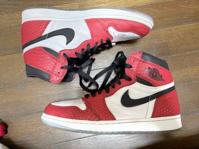 Spiderman × Nike Air Jordan 1 Origin Story "Gym Red/White/Photo Blue/Black"