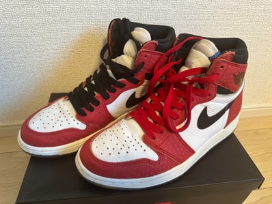 Spiderman × Nike Air Jordan 1 Origin Story "Gym Red/White/Photo Blue/Black"