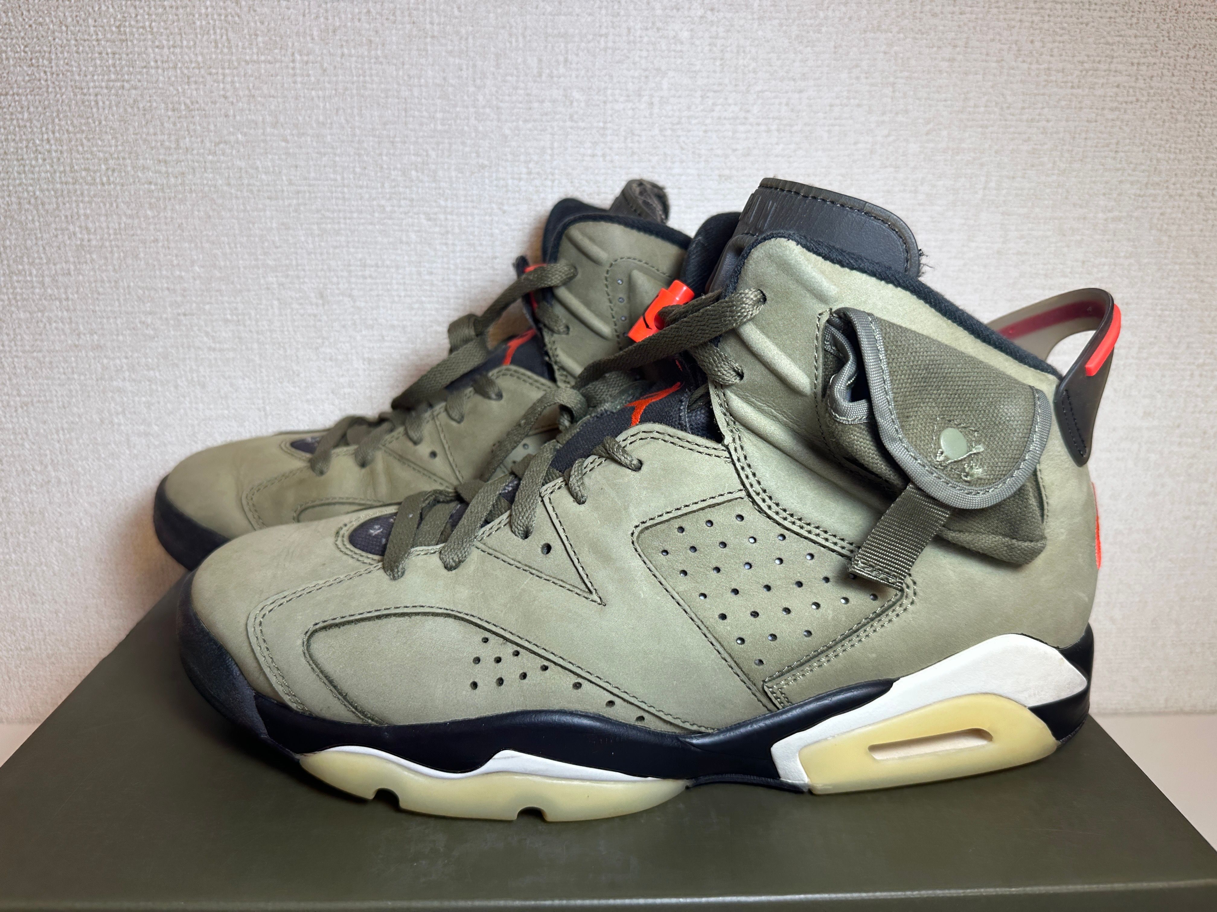 Travis Scott × Nike Air Jordan 6 Retro "Medium Olive"