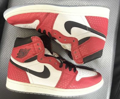 Spiderman × Nike Air Jordan 1 Origin Story "Gym Red/White/Photo Blue/Black"