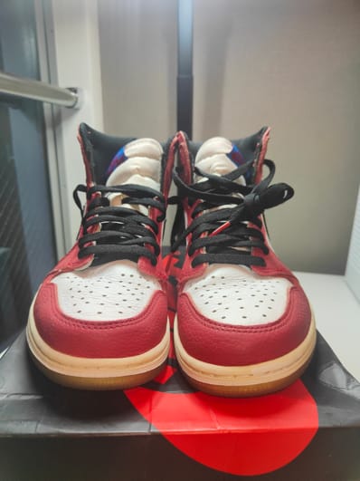 Spiderman × Nike Air Jordan 1 Origin Story "Gym Red/White/Photo Blue/Black"