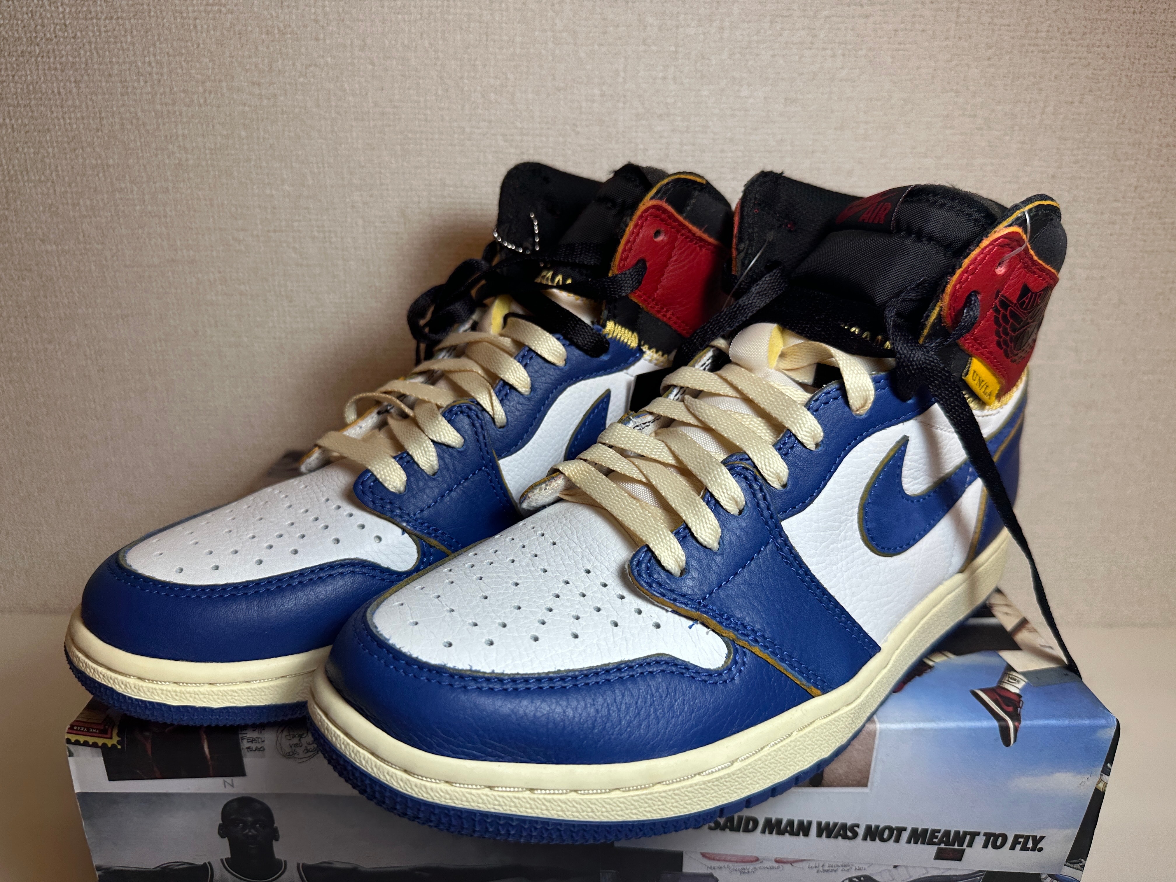 UNION × Nike Air Jordan 1 Retro High OG NRG "Storm Blue/Varsity Red"