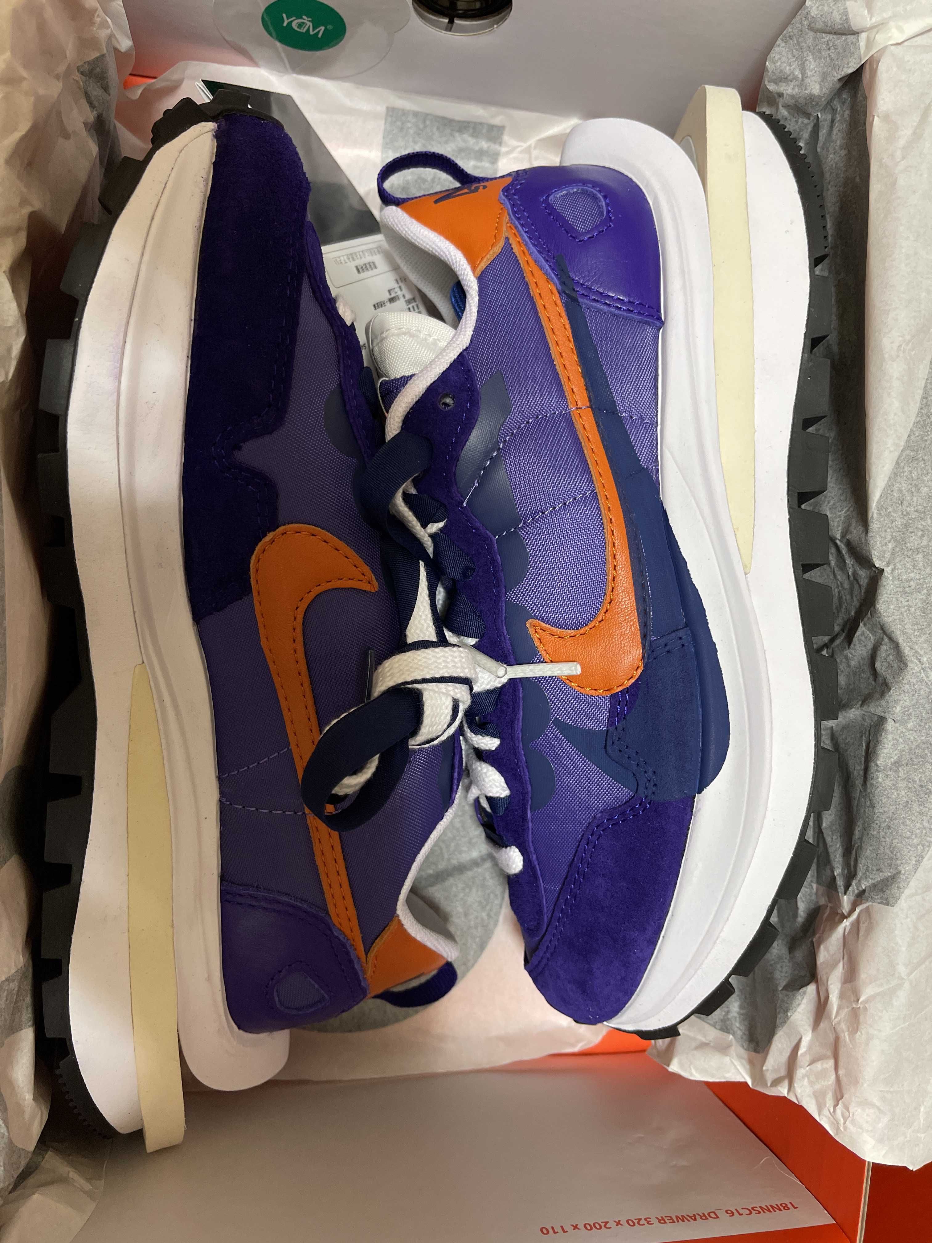 SACAI × NIKE VAPOR WAFFLE "DARK IRIS"