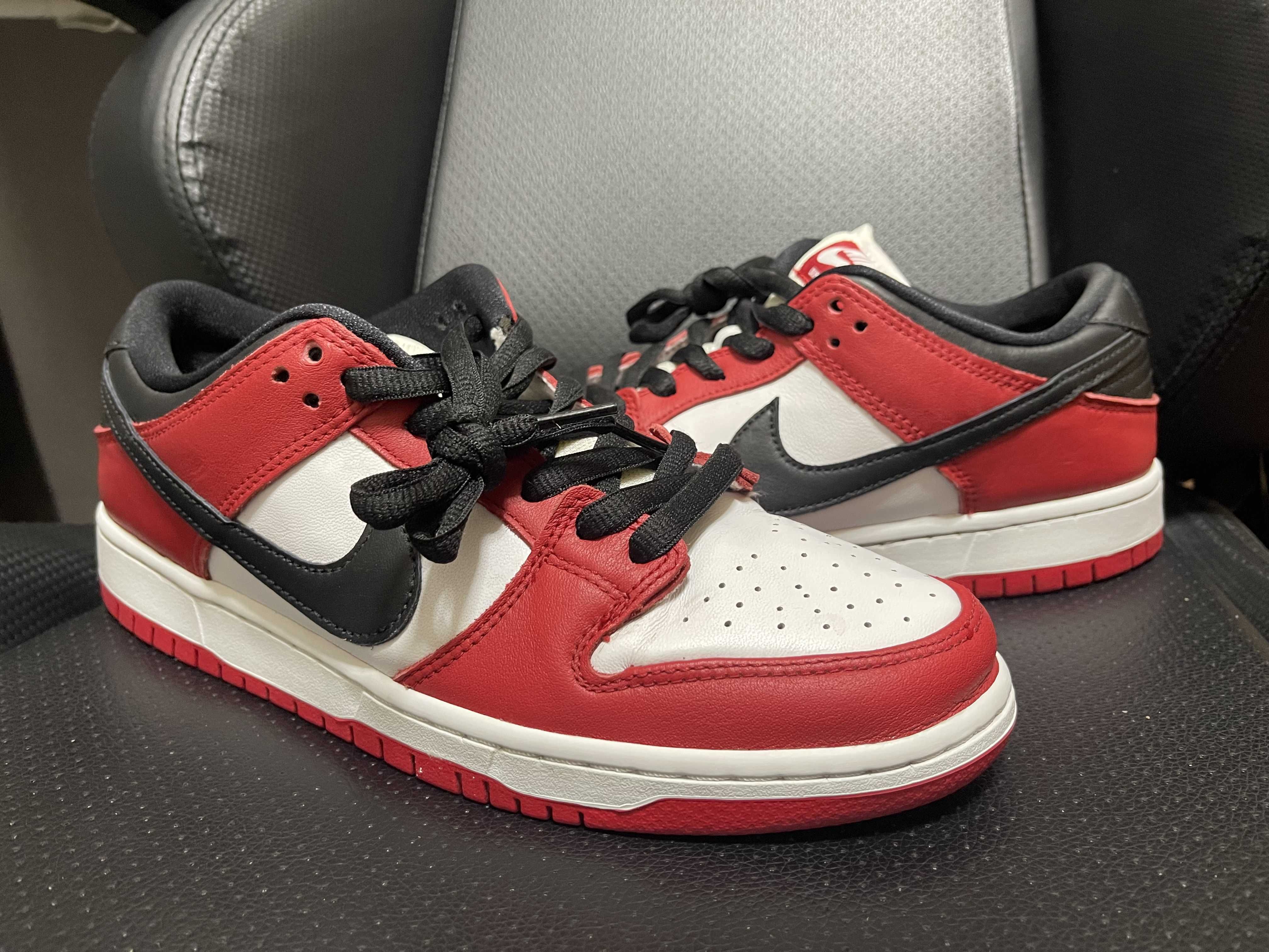 Nike SB Dunk Low Pro "J-Pack Chicago/Varsity Red and White"
