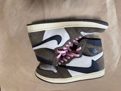 Travis Scott × Nike Air Jordan 1 Retro High OG TS SP "Sail/Dark Mocha"